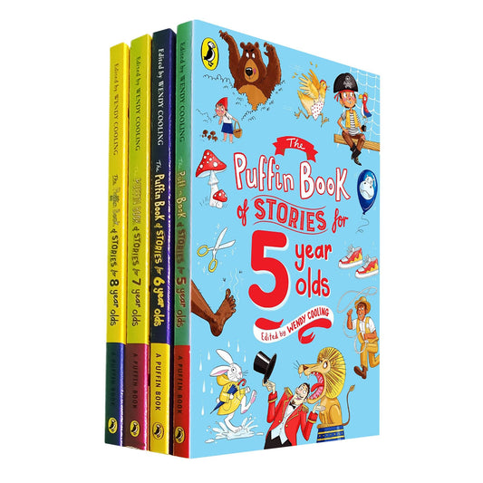 Puffin's Story Collection for Young Readers: Age-Appropriate Tales Featuring Magical Adventures and Classic Stories for Children Aged 5 to 8 to Foster a Lifelong Love of Reading