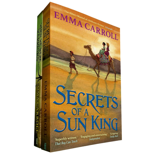 Emma Carroll’s Historical Adventure Collection (2 Books Set): Secrets of a Sun King – An Egyptian Mystery, and When We Were Warriors – Tales of Children’s Bravery and Resilience During WWII