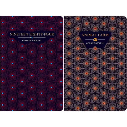 The George Orwell Collection: Nineteen Eighty-Four & Animal Farm (Hardcover, 2 Books) – Classic Dystopian and Political Literature in Exquisite Chiltern Editions