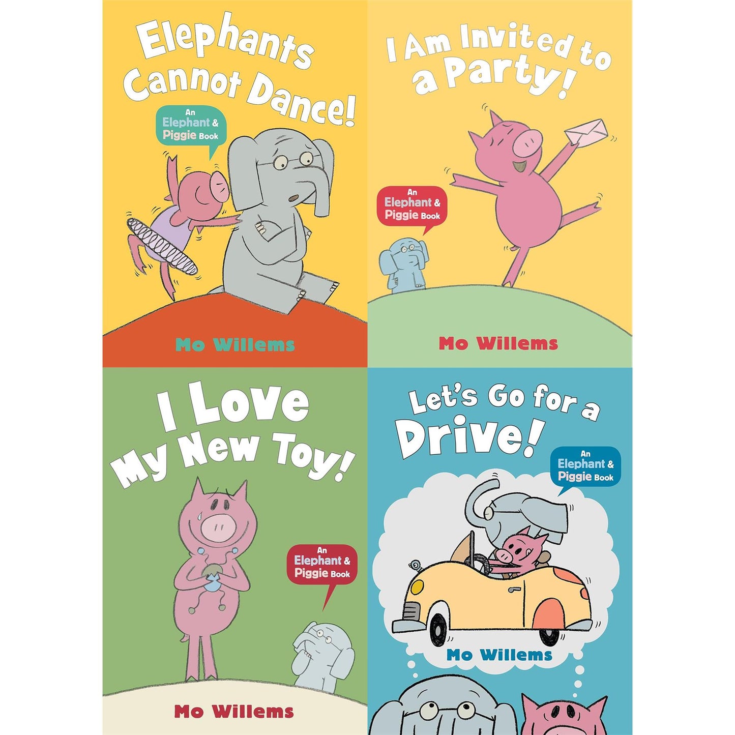 Mo Willems' Elephant & Piggie Collection: 16 Book Set of Heartwarming and Hilarious Adventures in Friendship, Fun, and Life Lessons for Early Readers