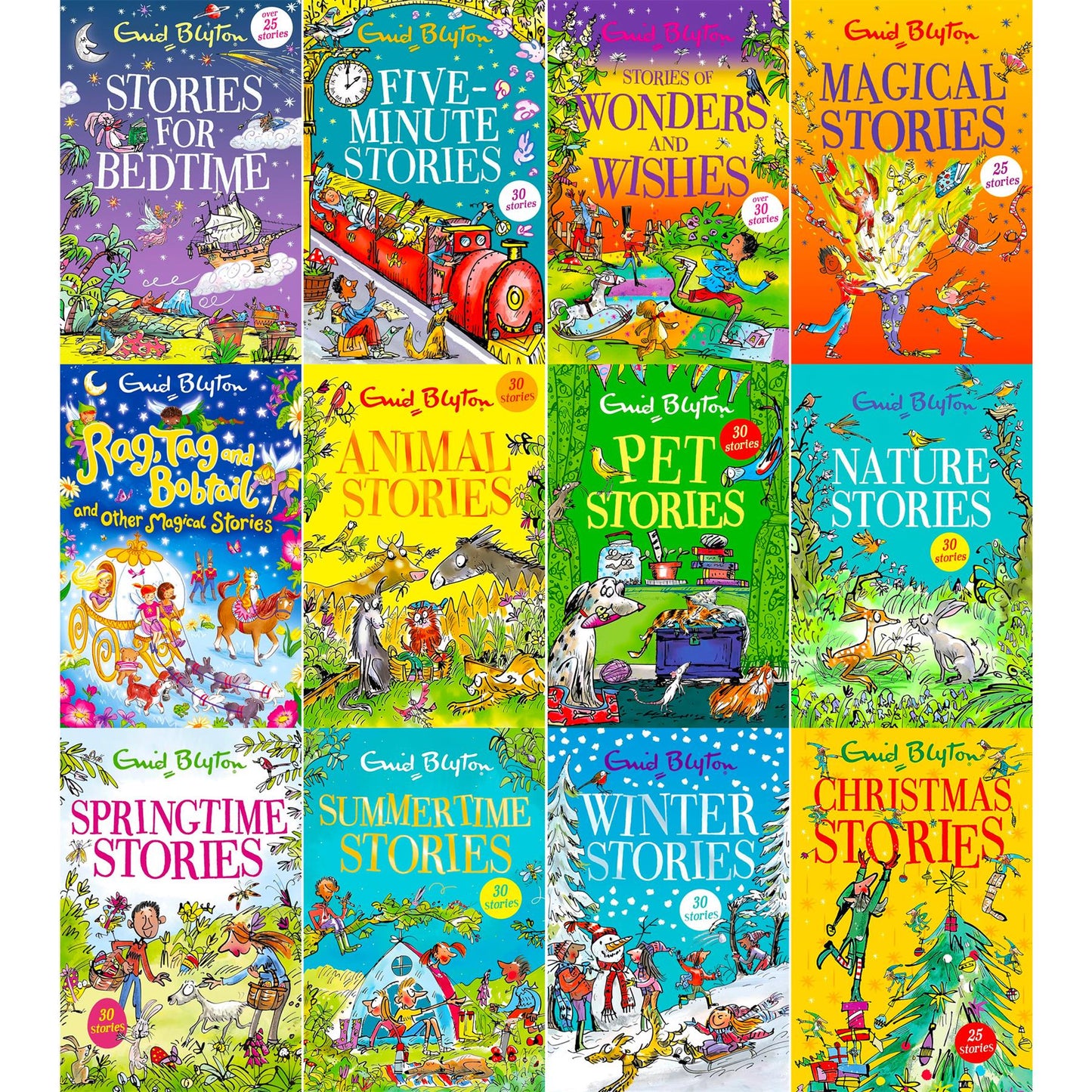 The Enid Blyton Ultimate Story Collection – 12-Book Set: A Treasury of Classic Tales for Young Readers