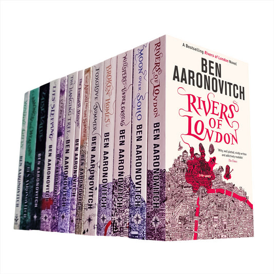 The Complete Rivers of London Series by Ben Aaronovitch: Explore Magic, Mystery, and Adventure with Peter Grant Across 13 Books and Novellas Set in London’s Supernatural Underworld