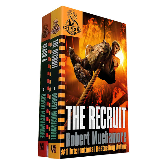 CHERUB Series Starter Set by Bestselling Author Robert Muchamore: Young Adult Spy Thrillers Begin with 'The Recruit' and 'Class A'