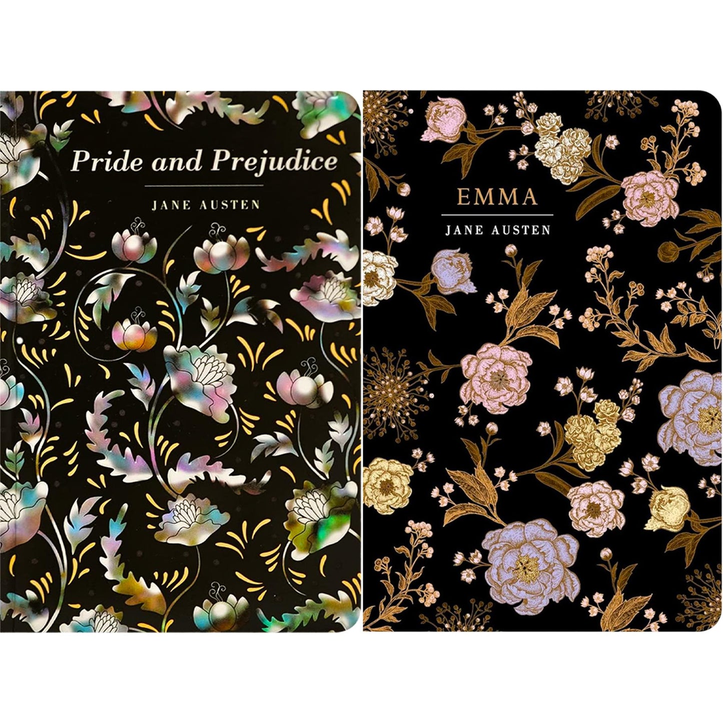 The Jane Austen & Brontë Sisters Collection: Pride and Prejudice, Jane Eyre, Wuthering Heights & More (Hardcover, 9 Books) with Five Notebooks – Classic Literature in Exquisite Chiltern Editions