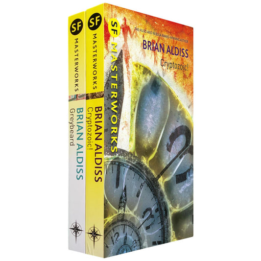 Brian Aldiss SF Masterworks Collection – Post-Apocalyptic Futures & Human Survival in Cryptozoic & Greybeard (2-Book Set)