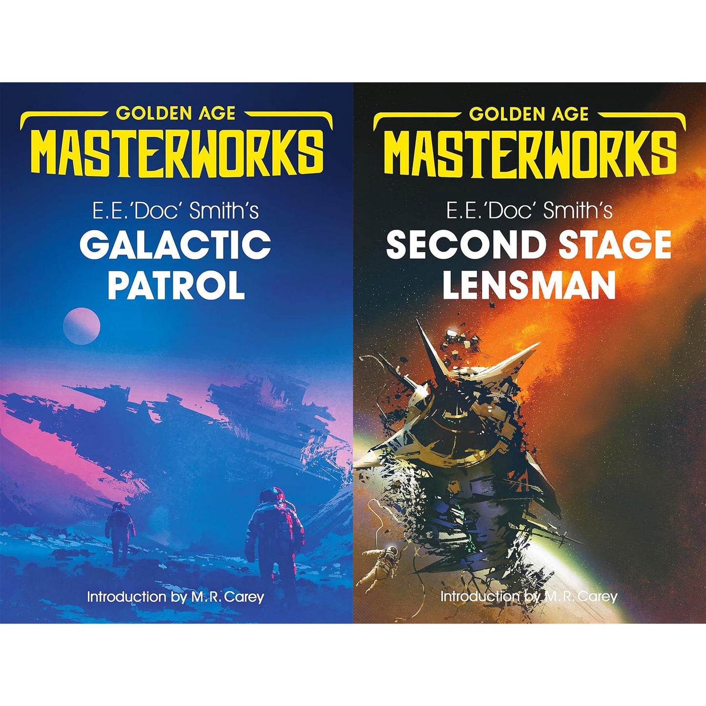 Golden Age Masterworks Collection – Iconic Sci-Fi Adventures in Clarke's Against the Fall of Night, Smith's Galactic Patrol, Moore's Jirel of Joiry & More (8-Book Set)